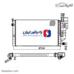 اندازه رادیاتور ایران دنا